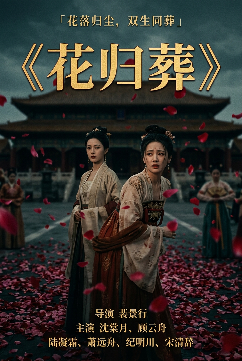 《花归葬》主海报